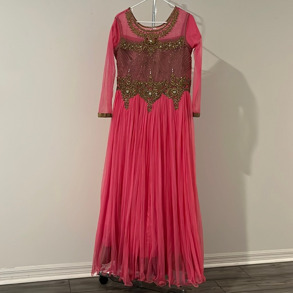 Pretty pink party dress
